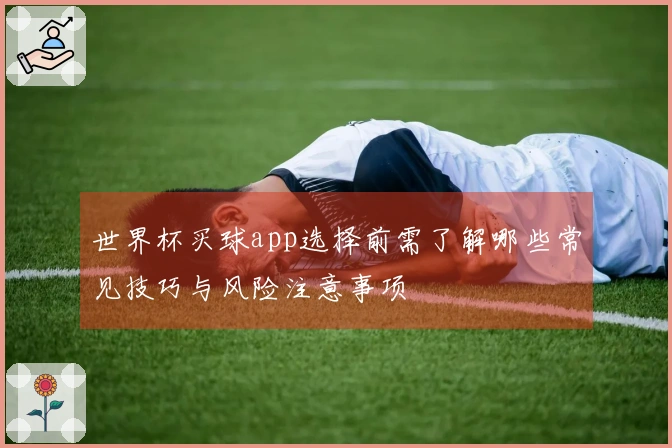 世界杯买球app选择前需了解哪些常见技巧与风险注意事项
